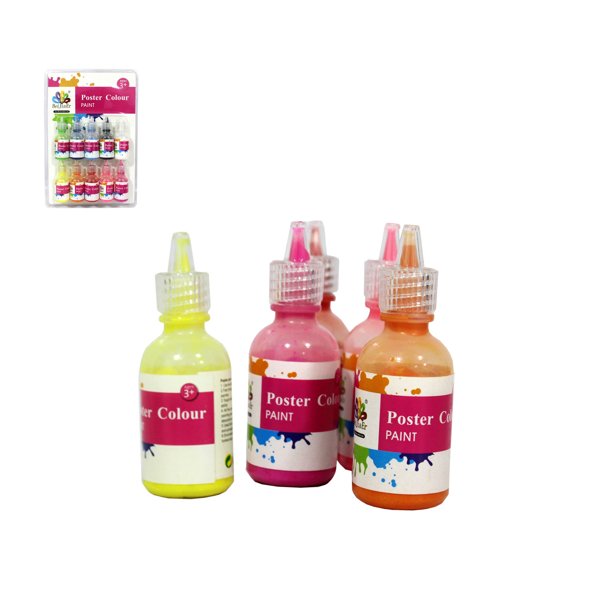 Pintura De Colores 10PCS