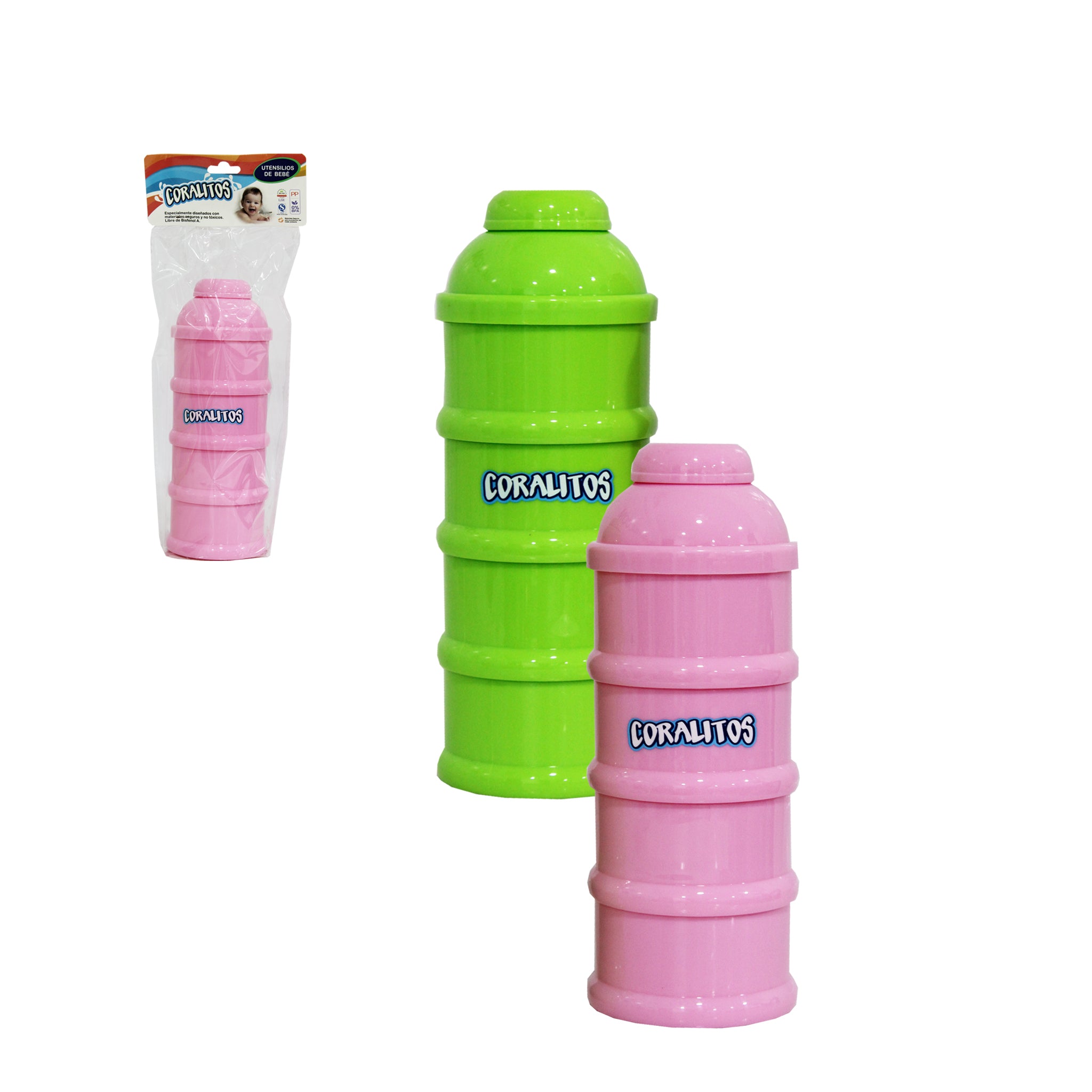 Dispensador De Leche En Polvo 4 Niveles