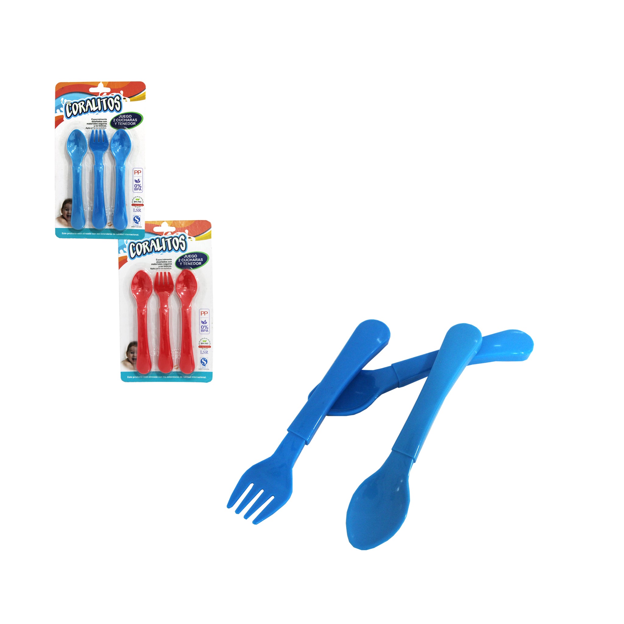 Cubiertos Plásticos 3PCS