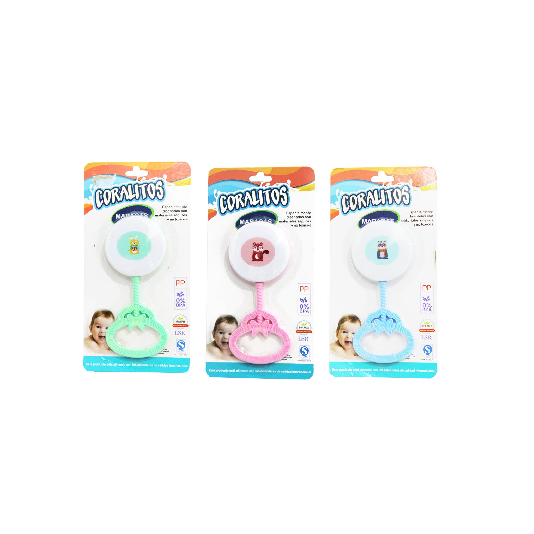 Sonajero Colores Y Diseños Surtidos