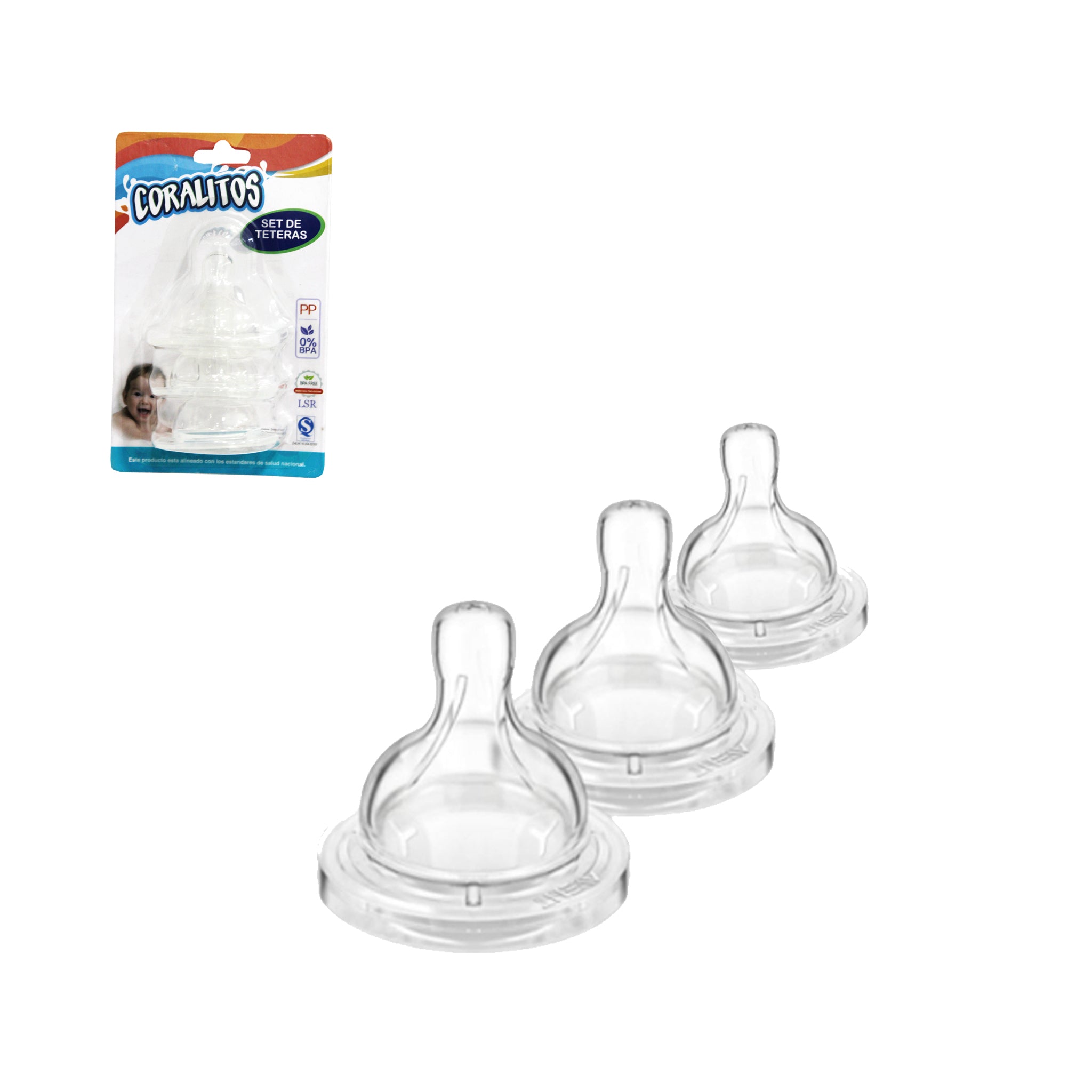 Tetinas Para Biberón 3PCS