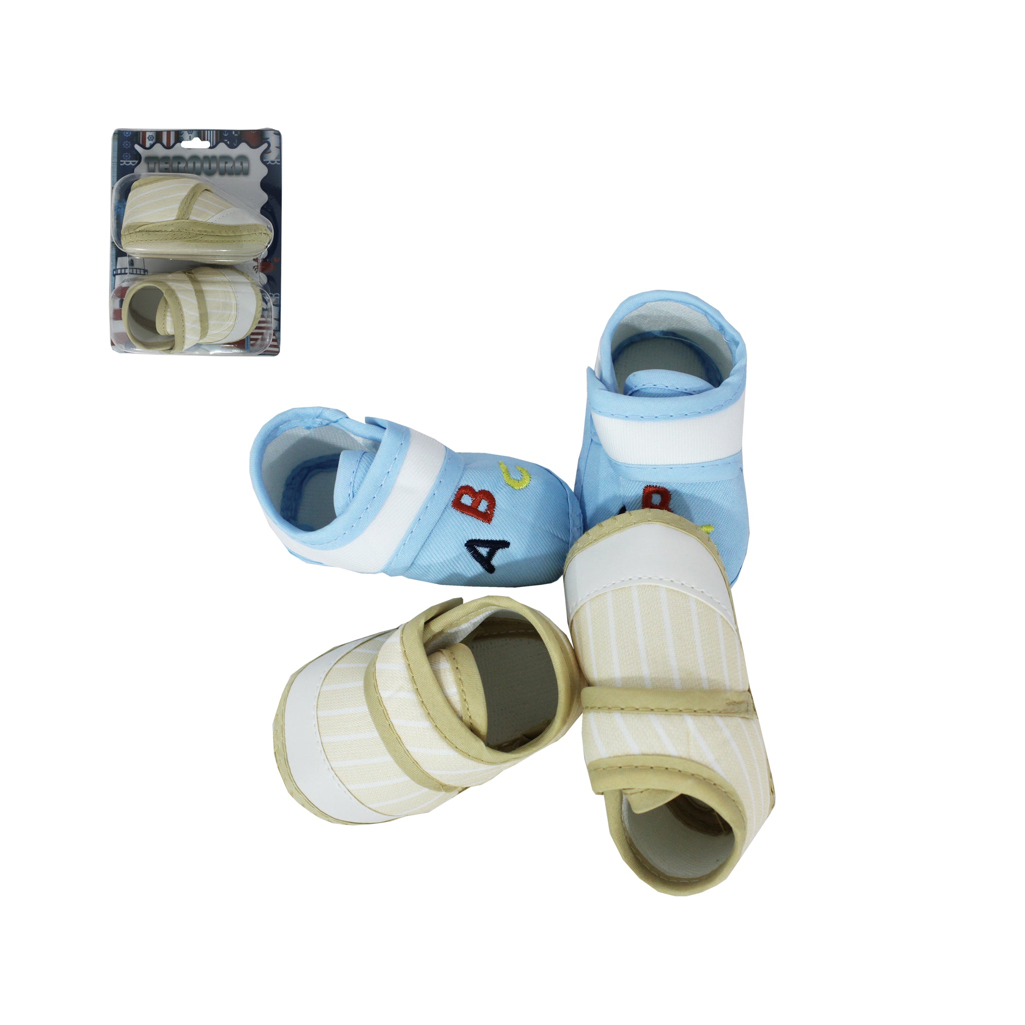 Zapatitos Lisos  Colores Y Diseños Surtidos (Niño)
