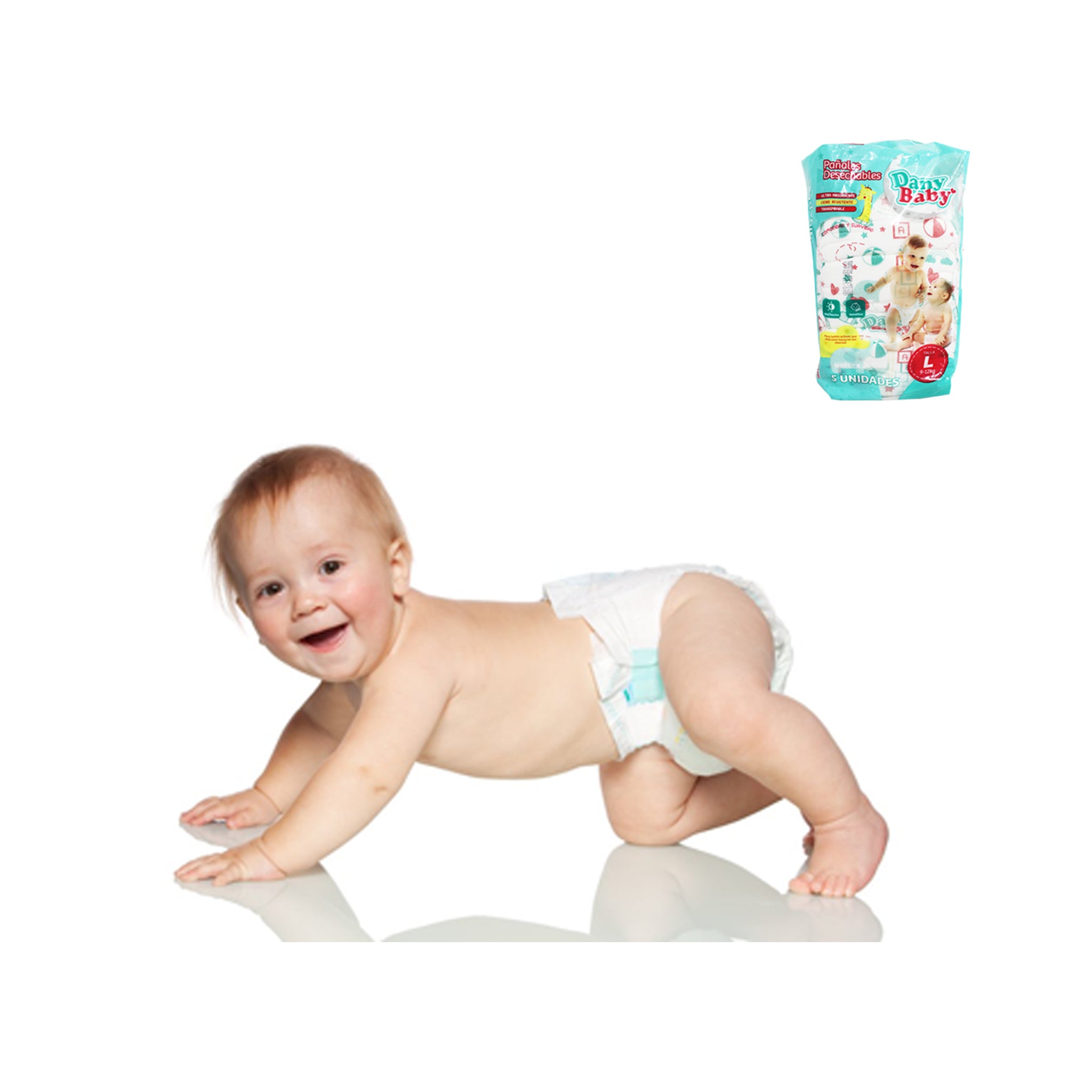 Pañales Desechables L 5PCS