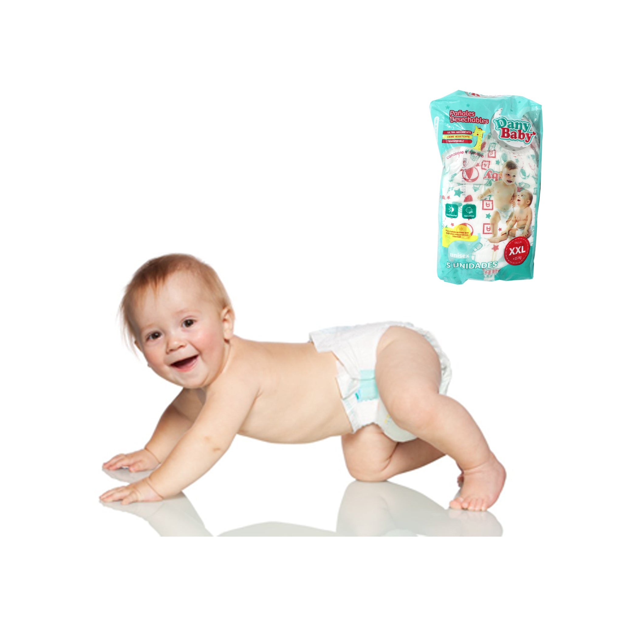 Pañales Desechables XXL 5PCS