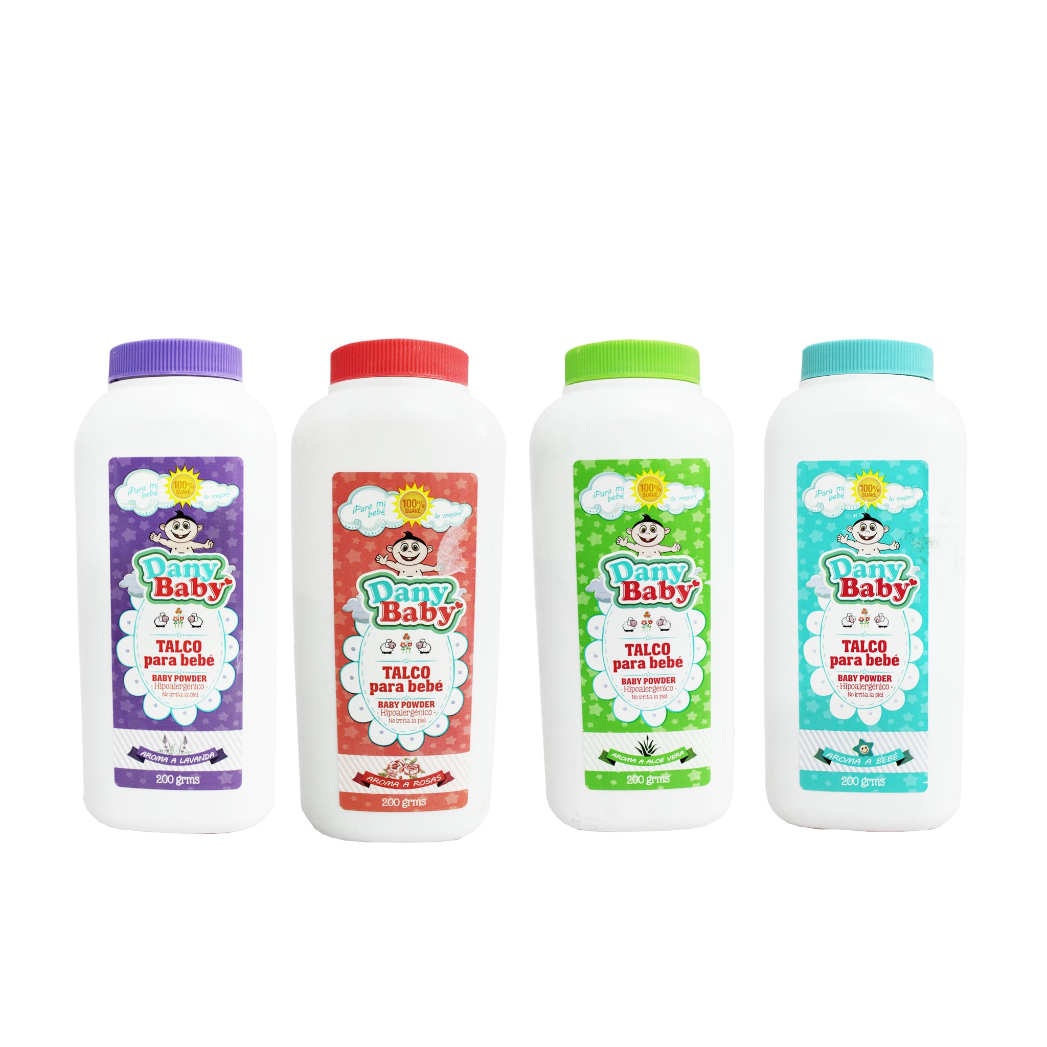 Talco Para Bebe Aromas Surtidos 200G