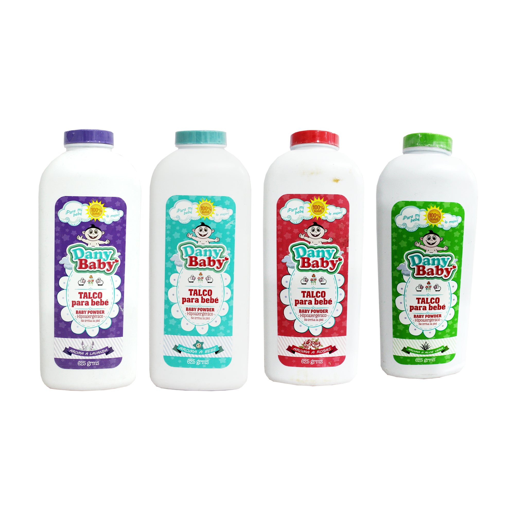 Talco Para Bebe Aromas Surtidos 625G