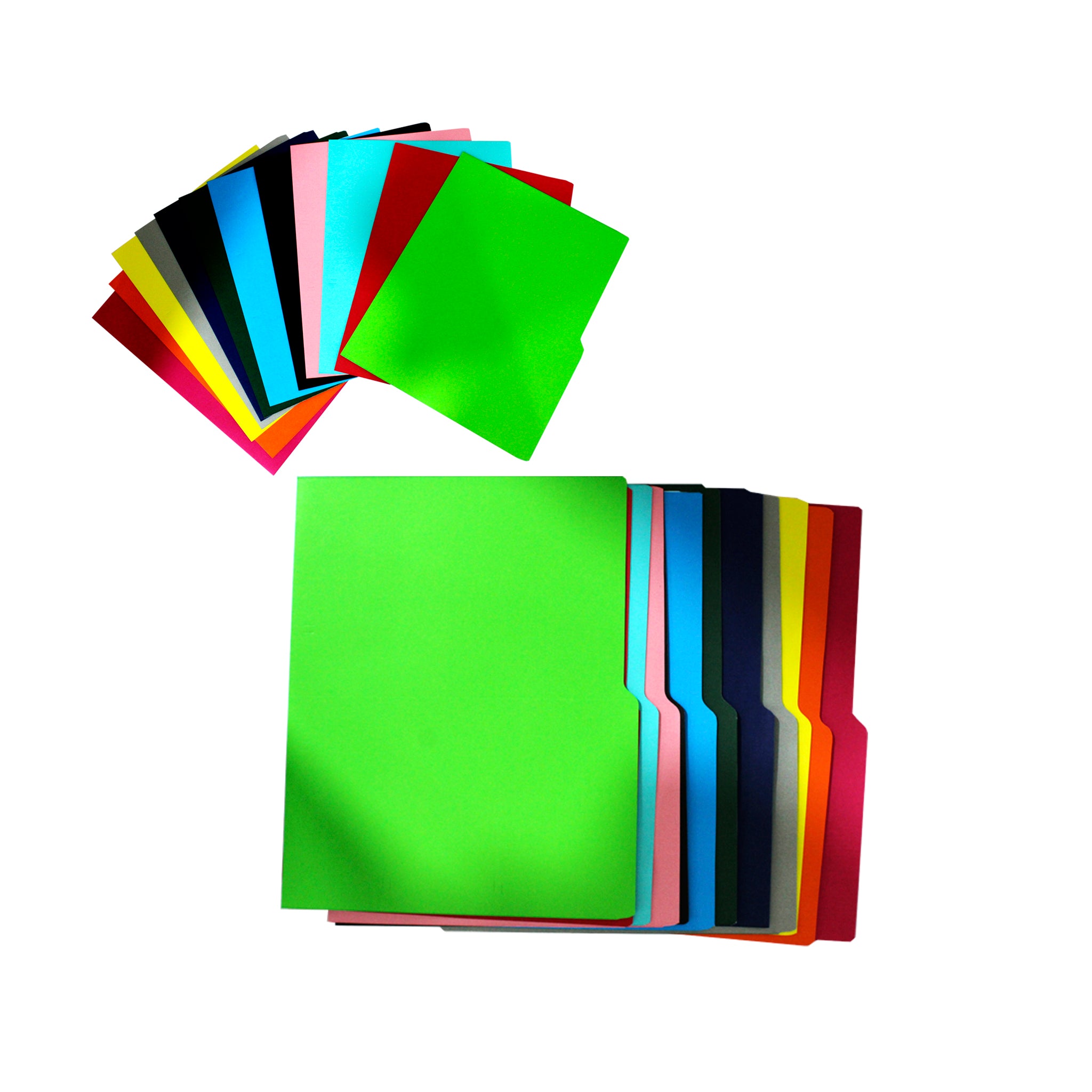 Folders Colores Surtidos 8.5X11