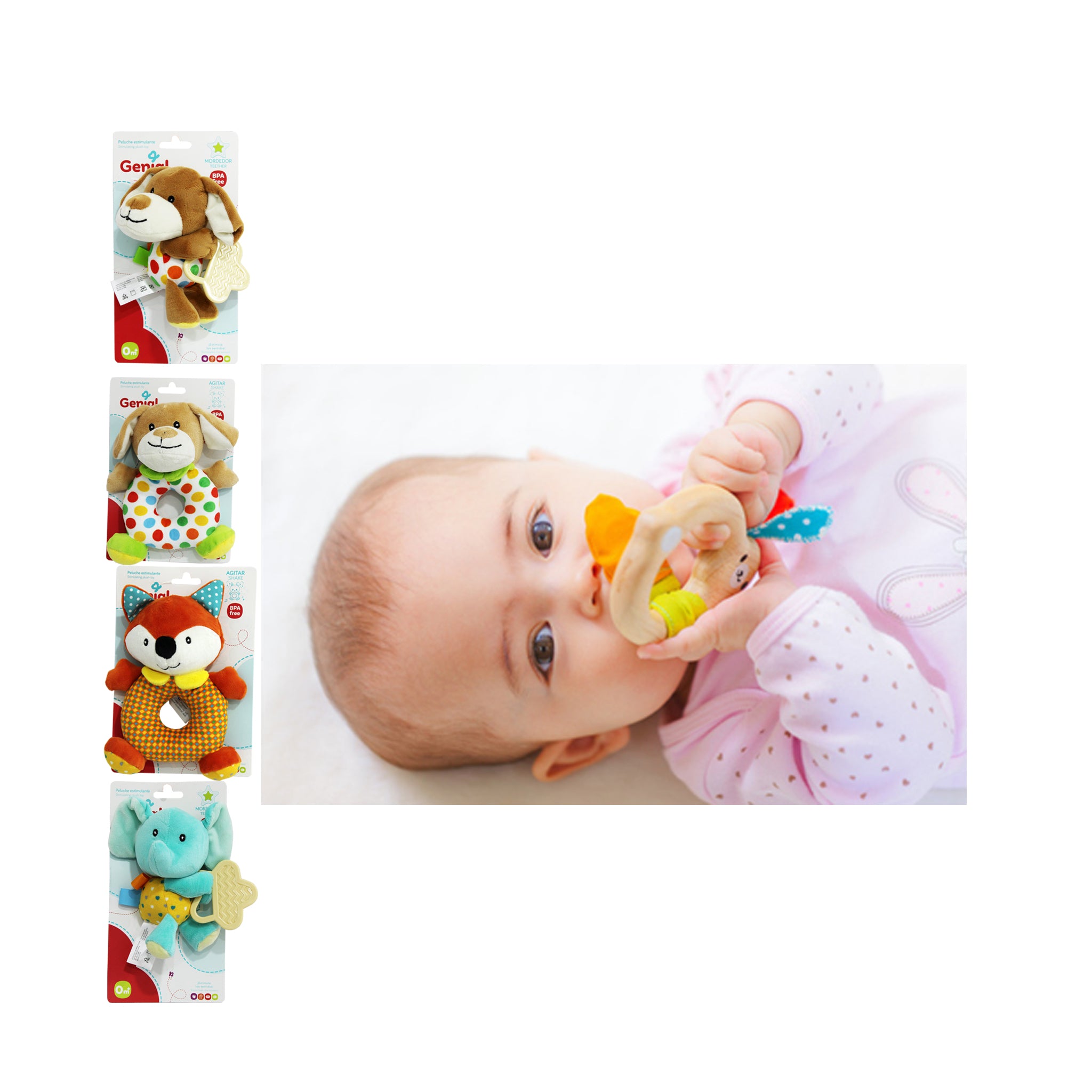 Peluches Estimulantes Diseños Surtidos