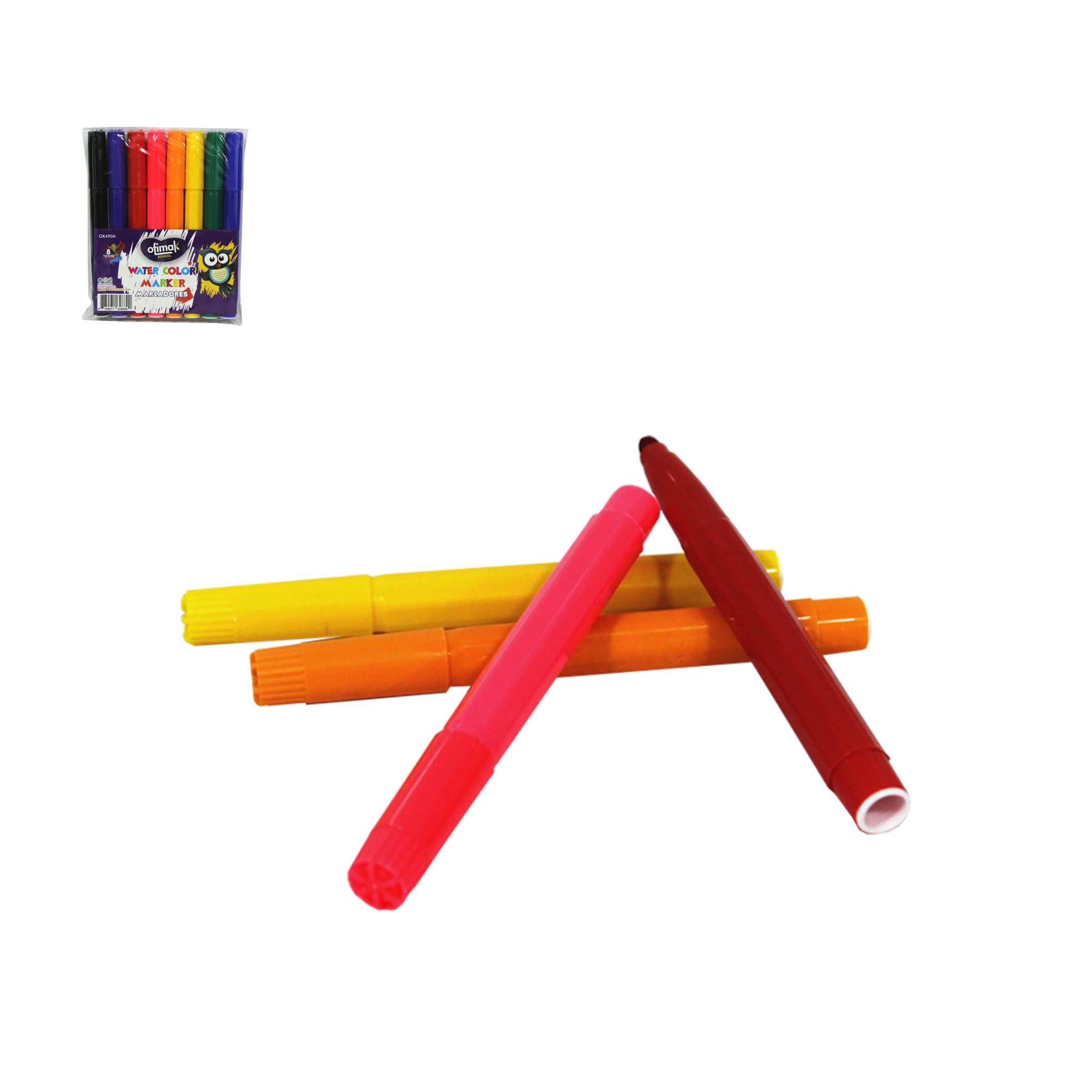 Marcadores  De Agua 8PCS