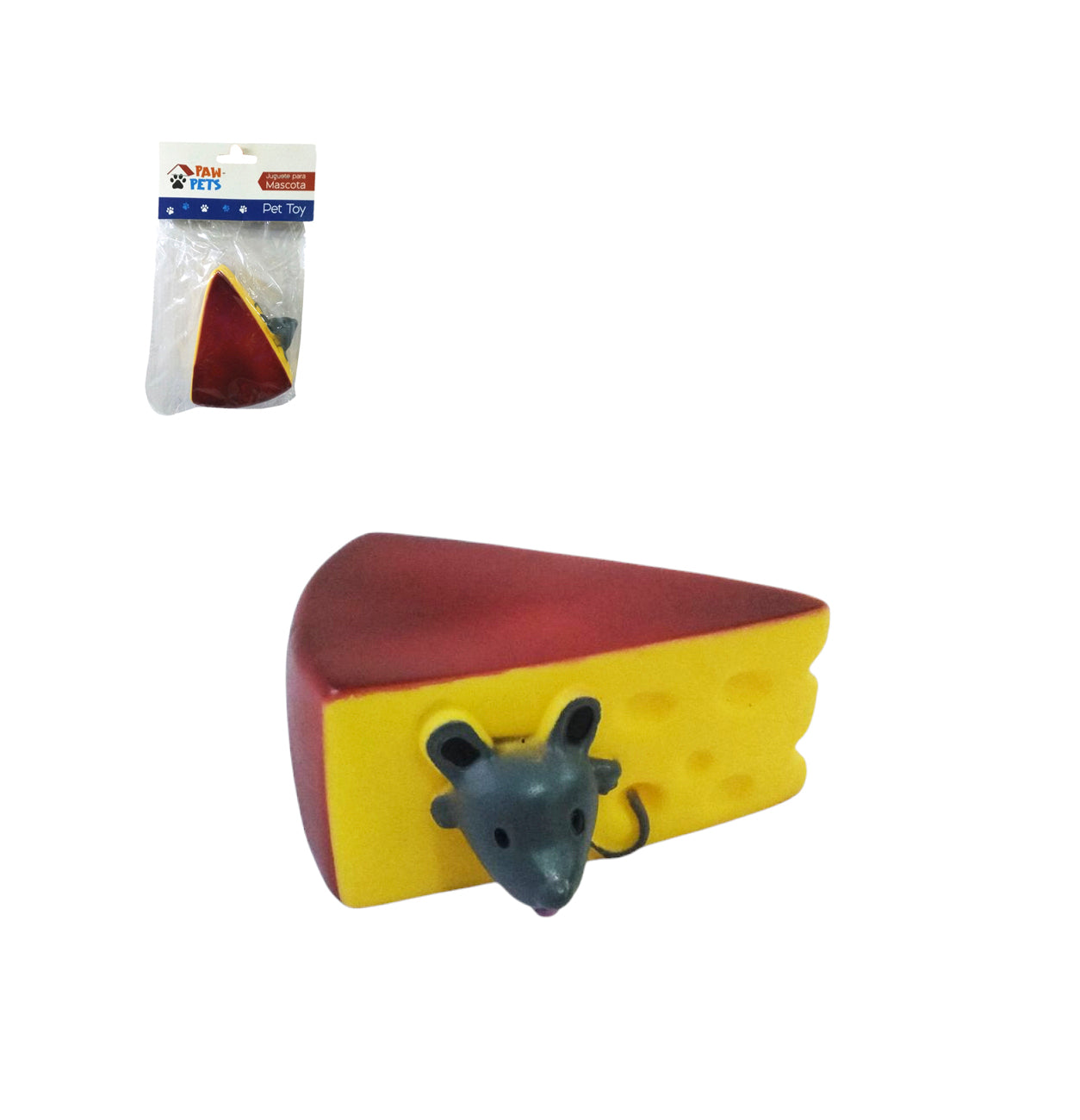 Juguete Forma De Queso Chirriante