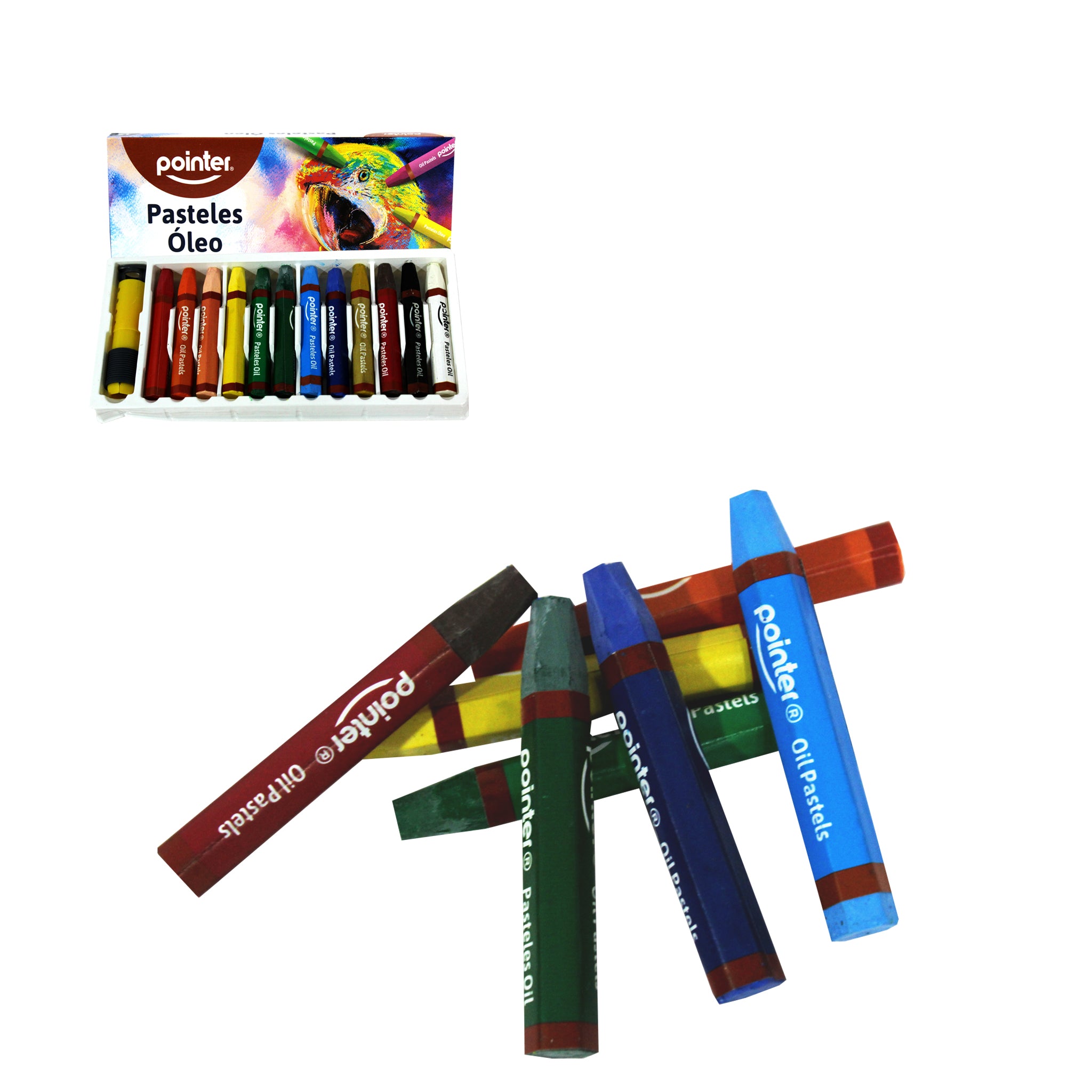 Lápices Colores Pasteles Oleo Suaves Y cremosos (Para Dibujar Y pintar) 12PCS