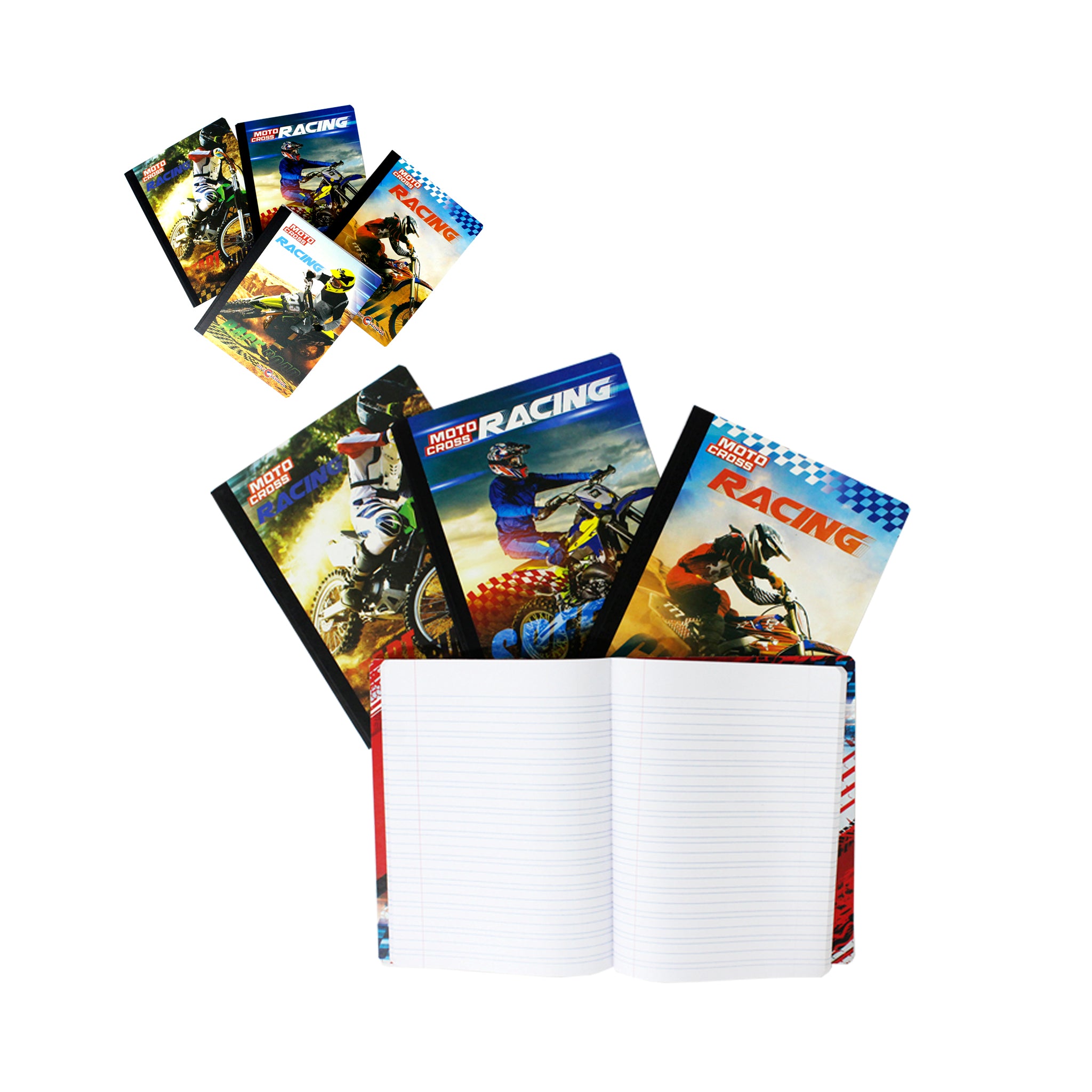 Cuaderno Doble Raya Grande 200PAG (Niño)