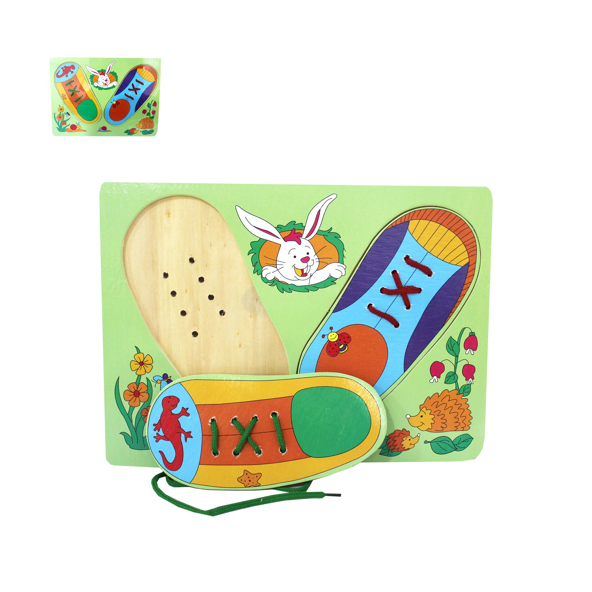 Zapato De Madera Para Enhebrar