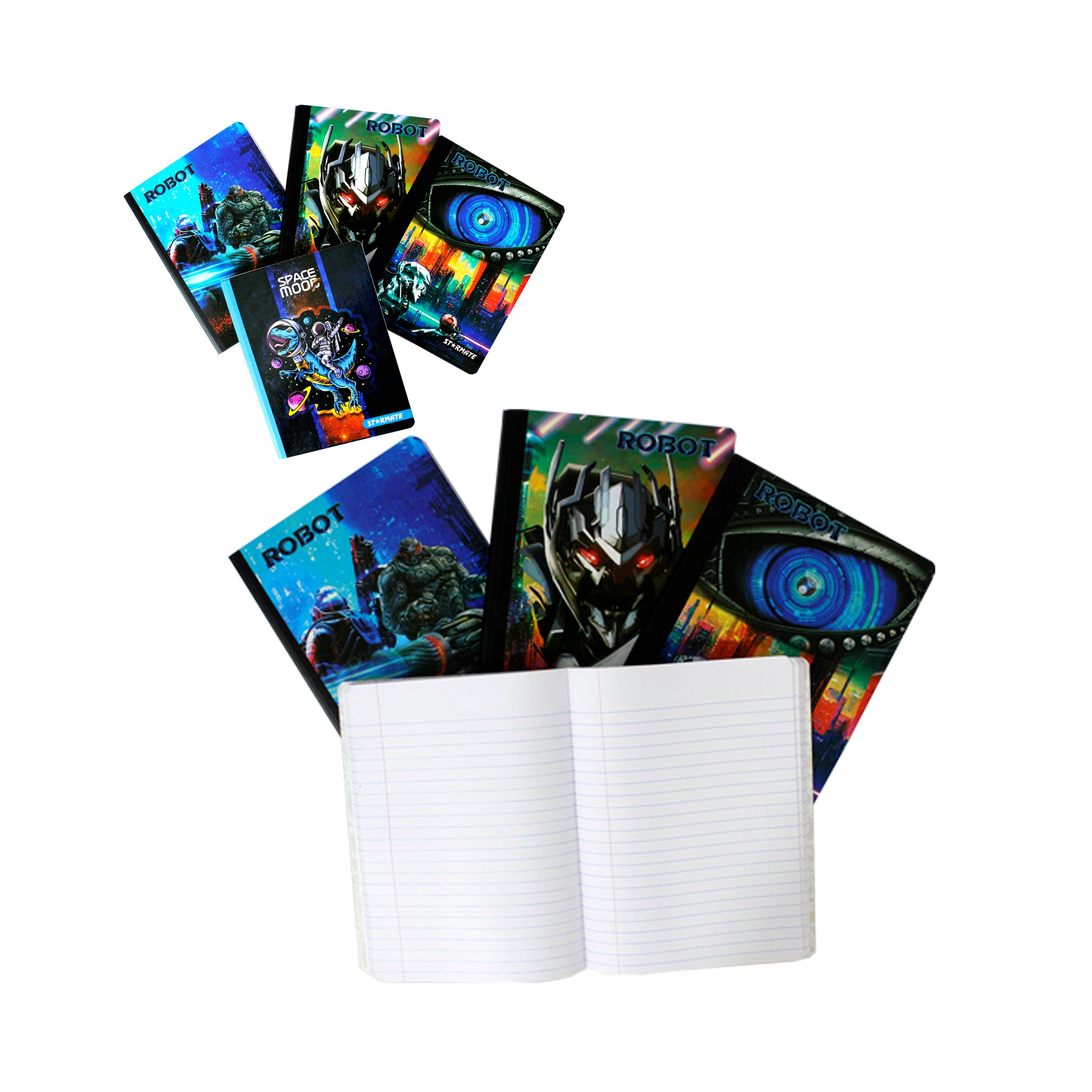 Cuaderno Raya Ancha Grande 200PAG (Niño)