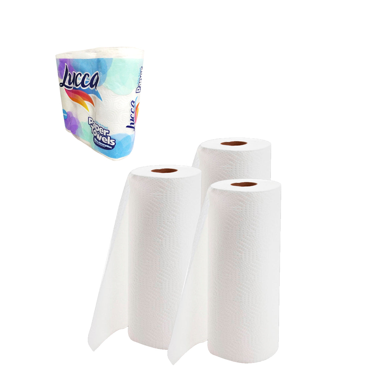 Papel Toalla Doble Hoja 3PCS